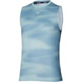 Mizuno - CORE GRAPHIC SLEEVELESS - Tanktop - Cloud blue