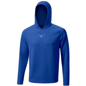 Mizuno G-Style Hoodie 24 Blauw Heren Maat XXL