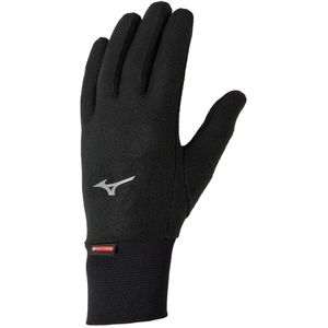 Mizuno Bt Md Wgt Fleece Glv Zwart Dames/Heren Maat S