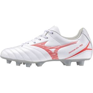 Mizuno MONARCIDA NEO III SELECT Jr Voetbalschoenen Wit/Radiant Rood