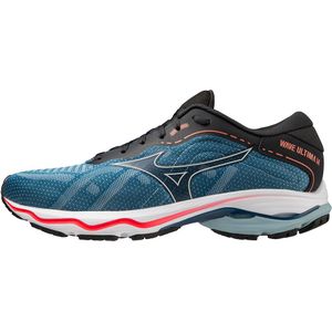 Mizuno WAVE ULTIMA 14 Hardloopschoenen Blauw Ashes/Nimbus Cloud/Fiery Coral 2 Heren Maat 40.5