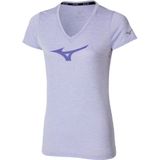 Mizuno - Core Runbird Tee - Blauw - Sportshirt