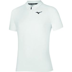 Mizuno - FRONTIER SHADOW POLO - Wit - Heren - Sportshirt