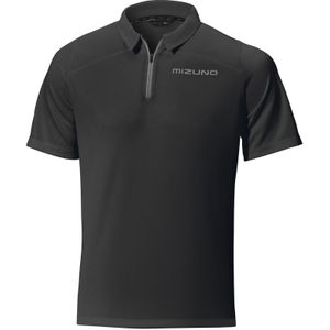 Mizuno Tech Polo Zwart Dames/Heren Maat S
