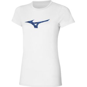 Mizuno PARIS GRAPHIC T-SHIRT Trainingschoenen Wit Dames Maat XS