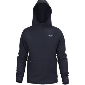 Mizuno Athletics RB Sweat Jacket Baritone Blauw Heren Maat S