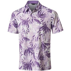 Mizuno Cali Cool Polo Royal Lilac Heren Maat S