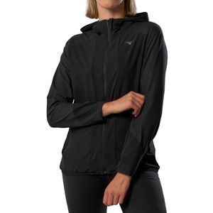 Mizuno - Active Alpha Hodded Jacket - Zwart - Dames - Lichtgewicht