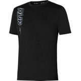 Mizuno CORE RUN T-SHIRT Zwart Heren Maat S