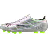 Mizuno II PRO - Voetbalschoenen - Wit/black iridescent/black