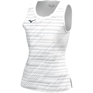 Mizuno Chiba Sleeveless Shirt Women Trainingschoenen Wit Dames Maat XS