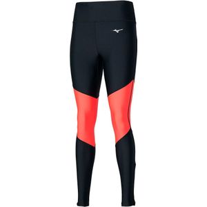 Mizuno Impulse core long Tight Zwart / Dubarry Rood Dames Maat XS