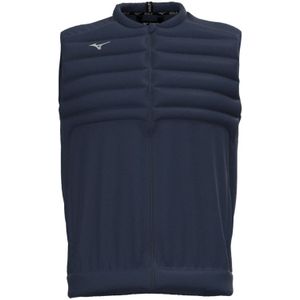 Mizuno Hybrid Bomber Gilet Navy Heren Maat L