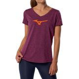 Mizuno - Core Runbird Tee - Sportshirt - Donkerpaars