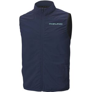 Mizuno Tech Gilet Navy Dames/Heren Maat S