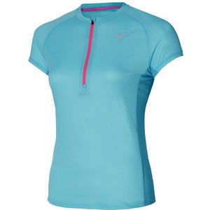 Mizuno Trail DryAeroFlow HZ Tee Antigua Sand Dames Maat L