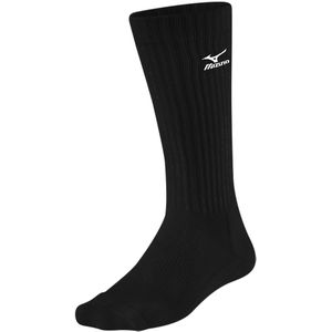 Mizuno Volleyball Socks Long Zwart Dames/Heren Maat S