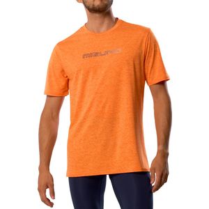Mizuno - Core Short Sleeve Tee - Tangelo - Heren Sportshirt