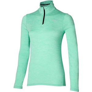 Mizuno IMPULSE CORE LONGSLEEVE T-SHIRT Beveled Glass Dames Maat S