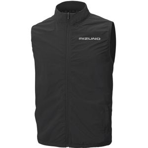 Mizuno Tech Gilet Zwart Dames/Heren Maat S