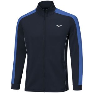 Mizuno Elevated Warm Full Zip Baritone Blauw Heren Maat S