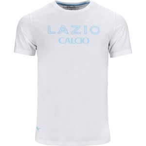 Mizuno S.S. Lazio 50th Anniversary T-shirt print Voetbalschoenen Wit Heren Maat 4XL