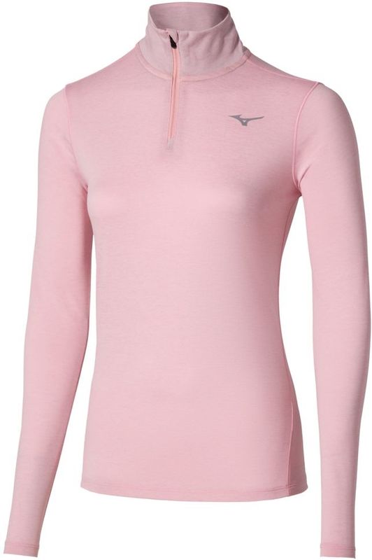 Mizuno Core Impulse Half Rits Lange Mouw T-shirt