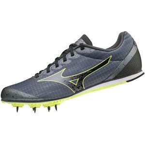 Mizuno X First Hardloopschoenen IronGate/MetallicGray/Neolime Dames/Heren Maat 43