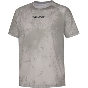 Mizuno ATHLETICS FRONTIER GRAPHIC T-SHIRT Paloma Heren Maat S