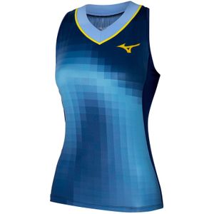 Mizuno FRONTIER TANK Bellwether blue Dames Maat S