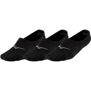 Mizuno Super Short Socks 3P Zwart Dames/Heren Maat XL
