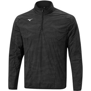 Mizuno Winter Stretch 1/4 Zip Zwart Heren Maat S