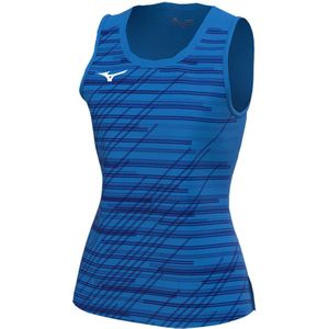Mizuno Chiba Sleeveless Shirt Women Trainingschoenen Royal Dames Maat XS