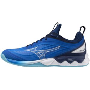 Mizuno WAVE LUMINOUS 3 Korfbalschoenen Mugen blue/white/estate blue Dames/Heren Maat 40.5