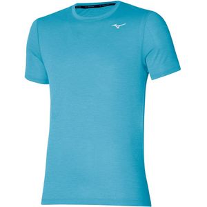Mizuno Impulse Core Tee Maui Blauw Heren Maat M