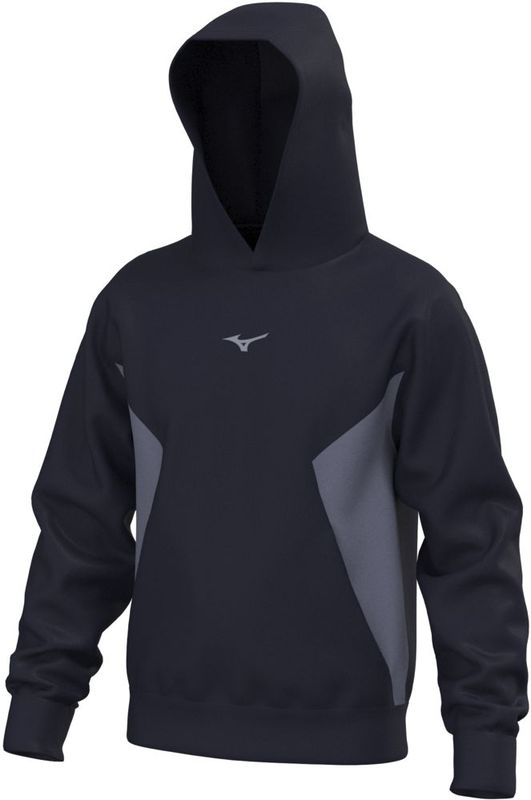 Mizuno Athletics Hoodie Baritone Blauw/Blauw Granite Heren Maat S