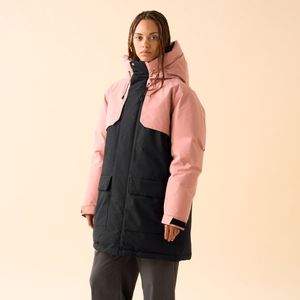 Mizuno GORE WINDSTOPPER Yellowknife? Down Jacket Zwart / Cameo Bruin Dames/Heren Maat M