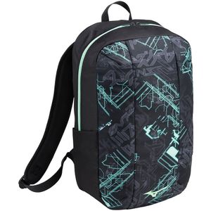 Mizuno GB BACKPACK WASO 25L Hardloopschoenen Zwart/lime Dames/Heren Maat NS