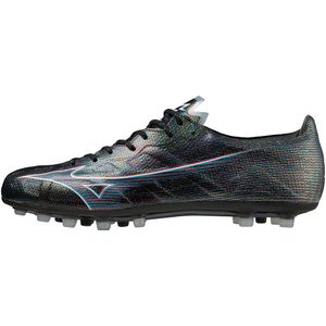 MIZUNO ALPHA JAPAN AG Voetbalschoenen Zwart/Ignition Rood/801 C Dames/Heren Maat 44