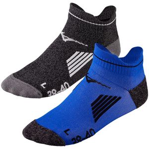 Mizuno Active Training Mid 2P Hardloopschoenen Zwart/Turkish Sea Dames/Heren Maat S