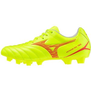 Mizuno MONARCIDA NEO III SELECT Voetbalschoenen Safety Geel/Fiery Coral 2 Dames/Heren Maat 44,5