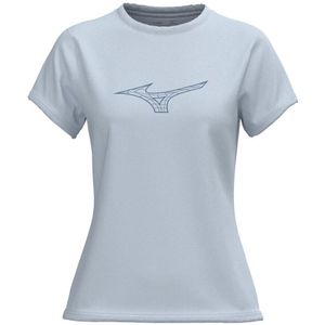 Mizuno ATHLETICS RB T-SHIRT Plain air Dames Maat M