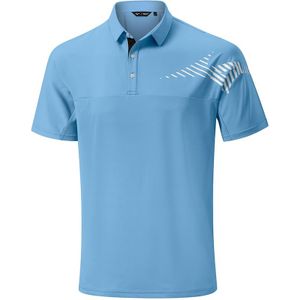 Mizuno Laser RB Polo Air Blauw Heren Maat S