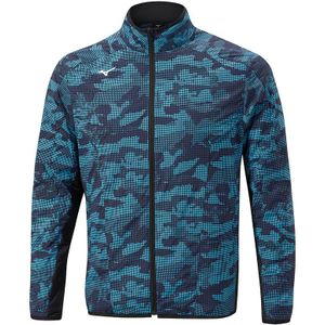 Mizuno Winter Stretch Full Zip Blauw Heren Maat S