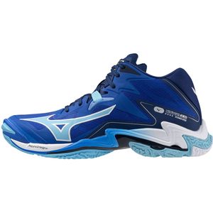 Mizuno - WAVE LIGHTNING Z8 MID - Volleybalschoenen - Mugen blue/white/estate blue