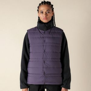 Mizuno - BREATH THERMO LIGHTWEIGHT DOWN VEST - Donsvest - Midnight plum