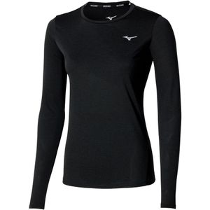 Mizuno - Core Impulse - Long Sleeve Tee - Zwart - Dames