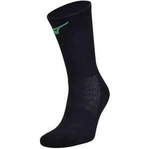 Mizuno Handball Socks Pair Zwart/Groen Dames/Heren Maat S