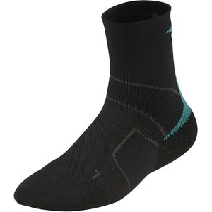 Mizuno ER Trail Socks Zwart / BlauwGrass Dames/Heren Maat L