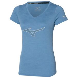 Mizuno IMPULSE CORE RB T-SHIRT Parisian blue Dames Maat S